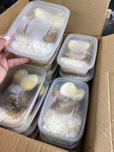 Donation for the Homeless Shelters ( Hot food bento)