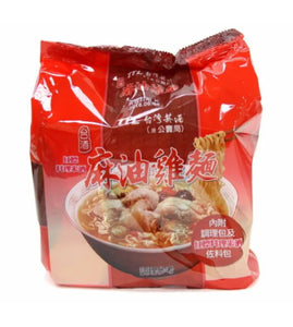 Taiwan TTL 台酒麻油雞麵 Sesame Oil Chicken Flavor Instant Noodle 3Pack (200g)