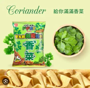 Oyatsu baby star- crispy ramen-noodle snack- coriander