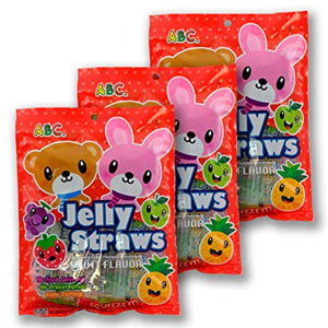 ABC 熊兔果凍條 綜合300g ABC Bunny and Bear Jelly Straws 300g