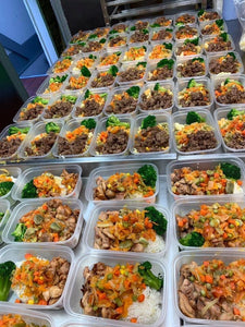 Donation for the Homeless Shelters ( Hot food bento)