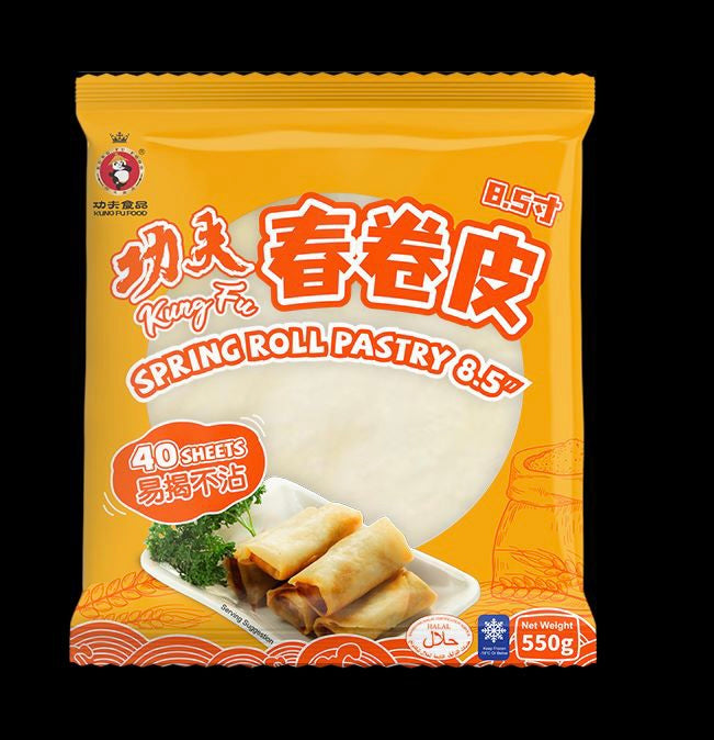 KUNG FU Spring Roll Pastry 8.5x8.5